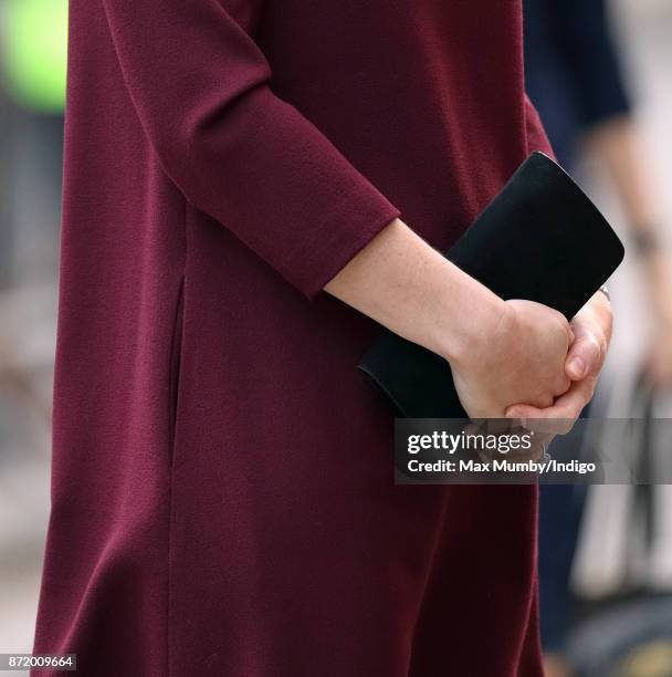 Catherine, Duchess of Cambridge attends the annual Place2Be School Leaders Forum at UBS London on November 8, 2017 in London, England. The Duchess of...