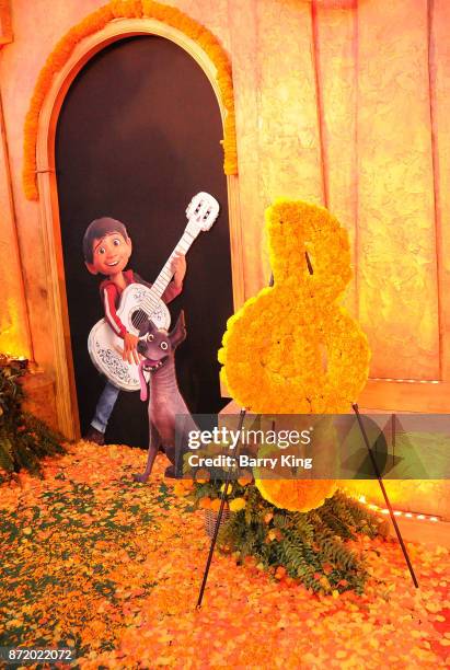 General view of atmosphere at the U.S. Premiere of Disney Pixar's 'Coco' at El Capitan Theatre on November 8, 2017 in Los Angeles, California.