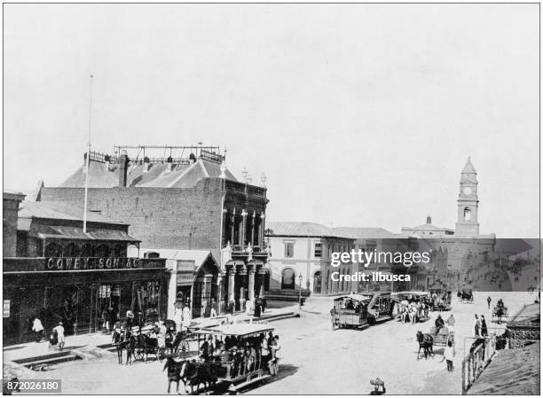 antikes foto des weltweit berühmten sehenswürdigkeiten: durban - durban stock-grafiken, -clipart, -cartoons und -symbole