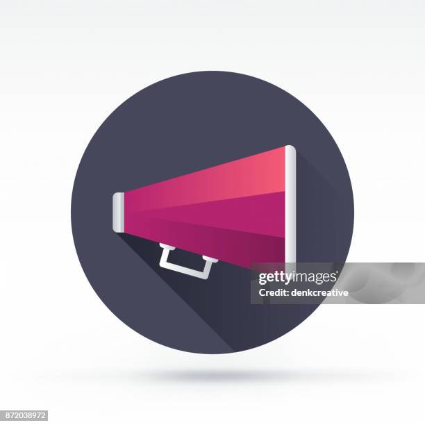 megaphone - amplifier stock illustrations