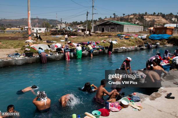 Public laundry, Totonicapan, Guatemala.