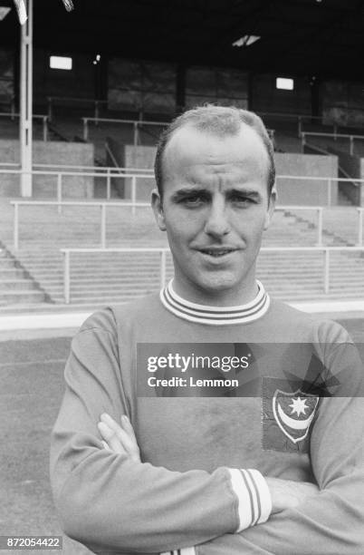 British soccer player Dennis Edwards of Portsmouth FC, UK, 23rd August 1967.