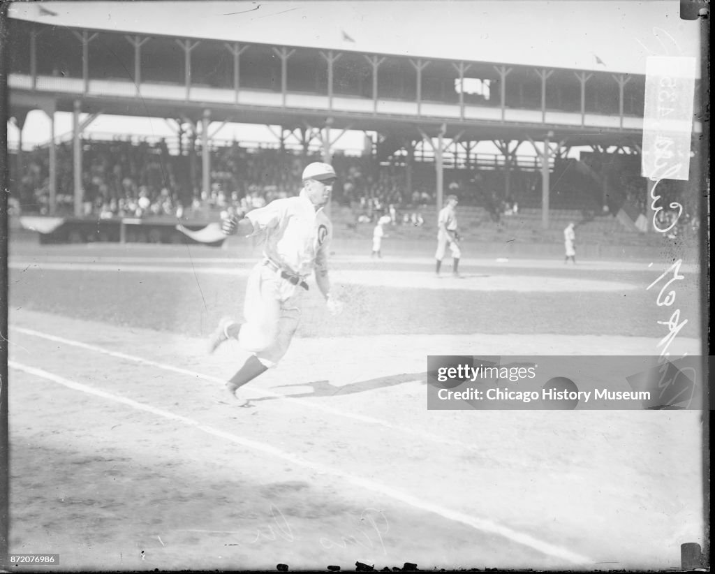 Joe Tinker At West Side Grounds