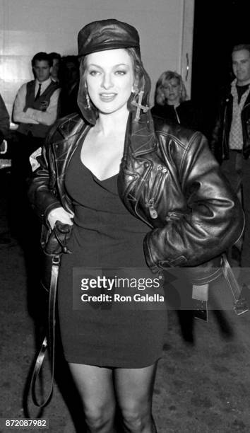 Perri Lister attends Madonna "Like A Prayer" Party on March 18, 1989 at the Plaza Hotel in New York City.