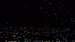 Confetti Falling Down To Ground 4k Animation High-Res Stock Video Footage -  Getty Images