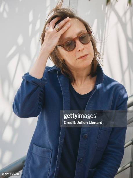 Filmmaker Celine Sciamma is photographed for Self Assignment on May 19, 2017 in Cannes, France.