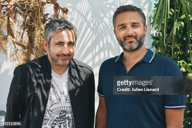 Filmmakers Eric Toledano and Olivier Nakache is photographed for Self Assignment on May 19, 2017 in Cannes, France.