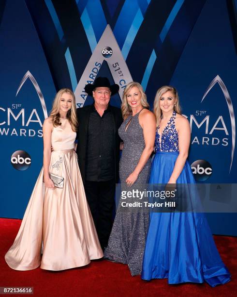 Tracy Lawrence attends the 51st annual CMA Awards at the Bridgestone Arena on November 8, 2017 in Nashville, Tennessee.