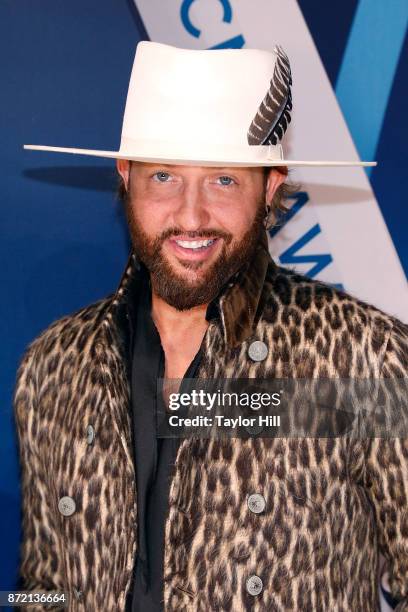 Preston Brust attends the 51st annual CMA Awards at the Bridgestone Arena on November 8, 2017 in Nashville, Tennessee.