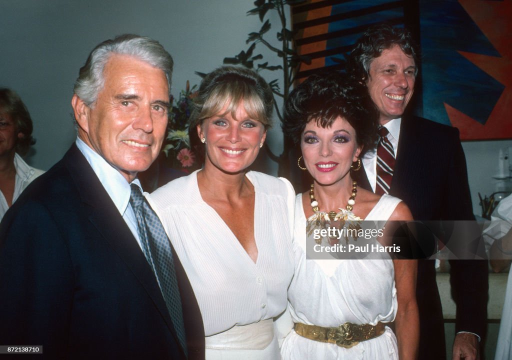 John Forsyth, Linda Evans, Joan Collins, Nolan Miller