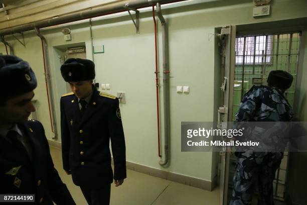 Interior view of the main building of Butyrka prison on October 31, 2017 in Moscow, Russia.. Butyrka prison, or Butyrskaya turma, founded in the 17th...