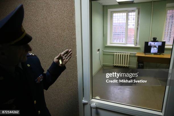 Interior view of the main building of Butyrka prison on October 31, 2017 in Moscow, Russia.. Butyrka prison, or Butyrskaya turma, founded in the 17th...