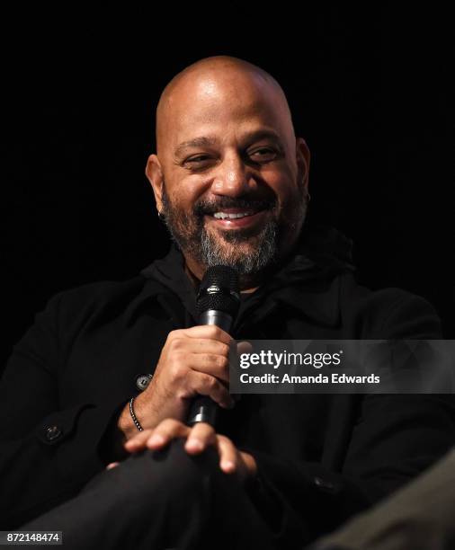 Director and producer Allen Hughes attends the Film Independent Presents The Conversation: Allen Hughes event at Soho House on November 8, 2017 in...