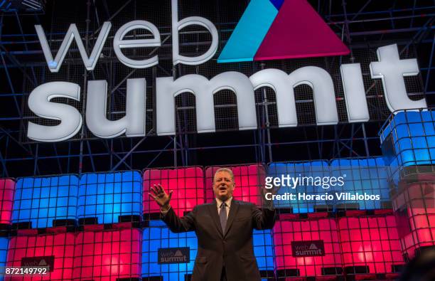 Former USA Vice President Al Gore, Chairman, Generation Investment Management, talks about "The innovation community's role in solving the climate...