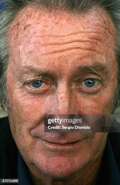 Actor Bryan Brown poses during the official launch for the Sydney Film Festival at the Dendy Opera Quays on May 14, 2009 in Sydney, Australia.