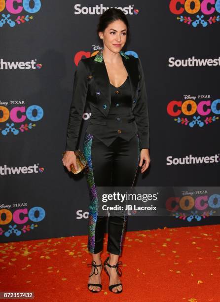 Alanna Ubach attends the premiere of Disney Pixar's 'Coco' on November 8, 2017 in Los Angeles, California.