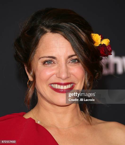 Alanna Ubach attends the premiere of Disney Pixar's 'Coco' on November 8, 2017 in Los Angeles, California.