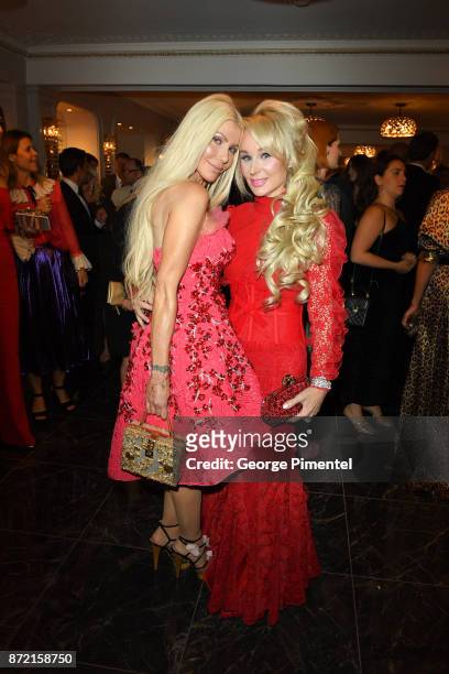 Sylvia Mantella and Co Chair Suzanne Rogers attend the HBC Foundation presentation of Haute Affair in support of the Dotsa Bitove Wellness Academy...