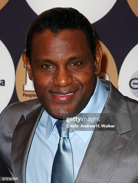 Sammy Sosa attends People En Espanol's "50 Most Beautiful" event at The Edison Ballroom on May 13, 2009 in New York City.