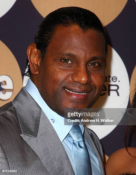 Sammy Sosa attends People En Espanol's "50 Most Beautiful" event at The Edison Ballroom on May 13, 2009 in New York City.