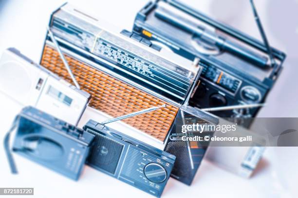 radio collection - collection stockfoto's en -beelden