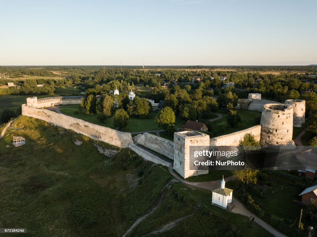 Izborsk Fortress, oldest Russian castle near Pskov