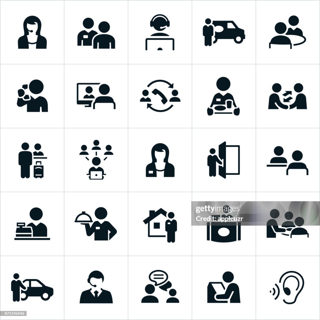 Customer Service Icons