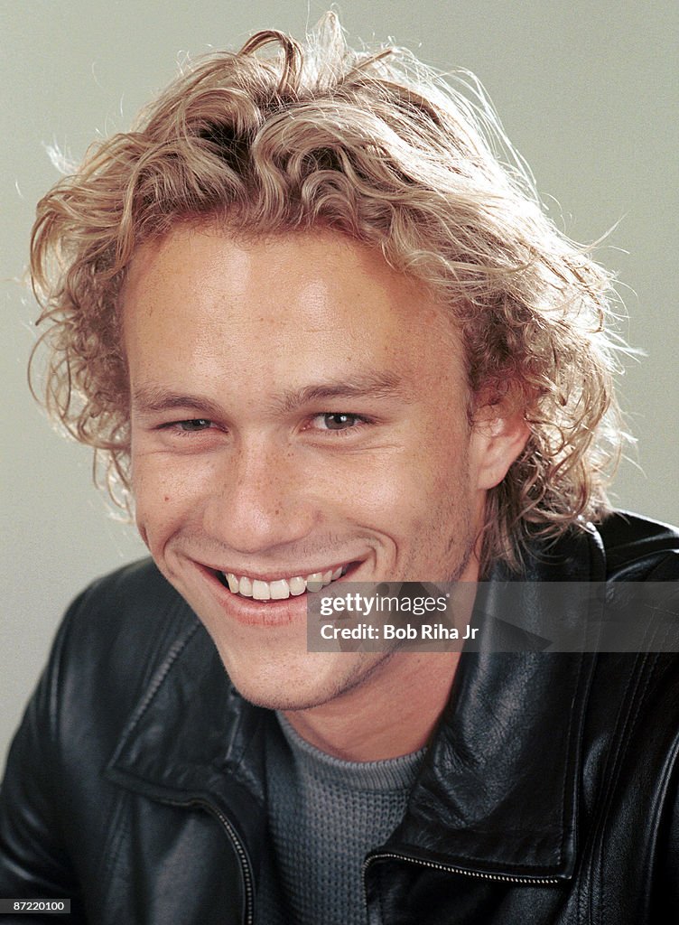 Heath Ledger Photo Session on June 9, 2000