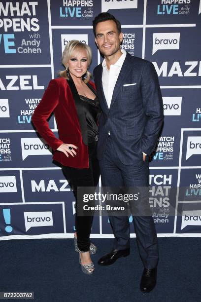 Pictured : Margaret Josephs and Cheyenne Jackson --