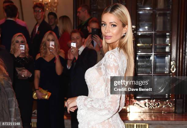 Olivia Attwood attends the ITV Gala held at the London Palladium on November 9, 2017 in London, England.