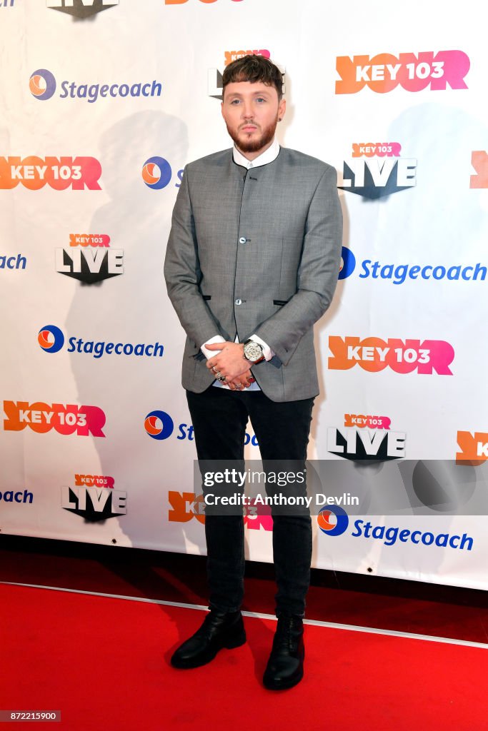 Key 03 James Arthur poses before perfoming at Key 103 Live held at the... News ...
