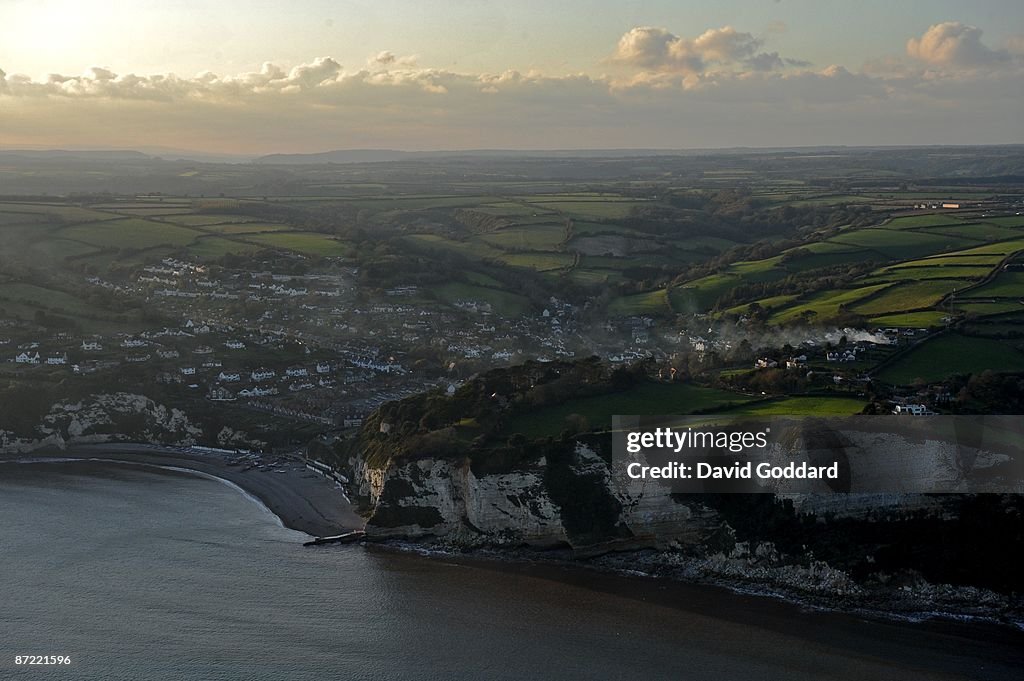 Aerial Views OF UK Towns And Cities