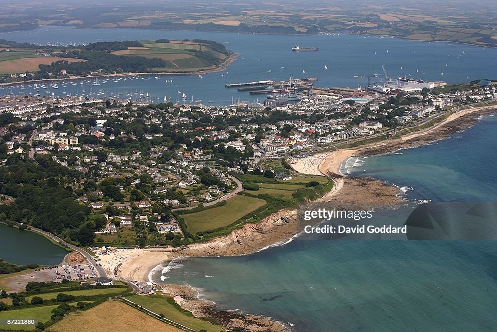 Aerial Views OF UK Towns And Cities