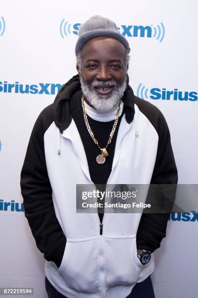 Freddie McGregor visits SiriusXM Studios on November 9, 2017 in New York City.