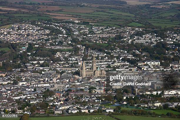 In western Cornwall on the Truro river is the City of Truro. On 31st October 2008.