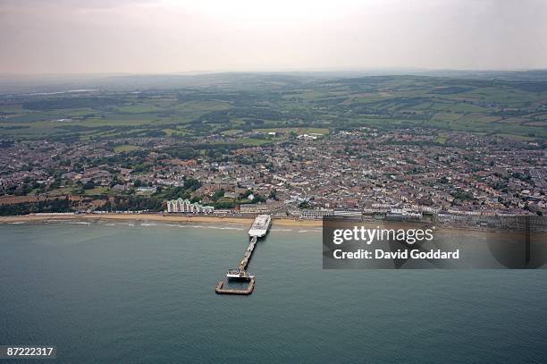 On the Eastern coastline of the Isle of Wight is seaside town of Sandown. On 8th June 2007.