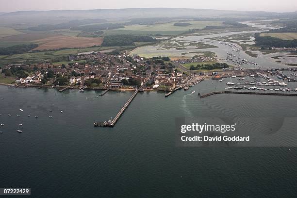 At the mouth of the River Yar and on the Northern coastline of the Isle of Wight is seaside village of Yarmouth. On 8th June 2007.