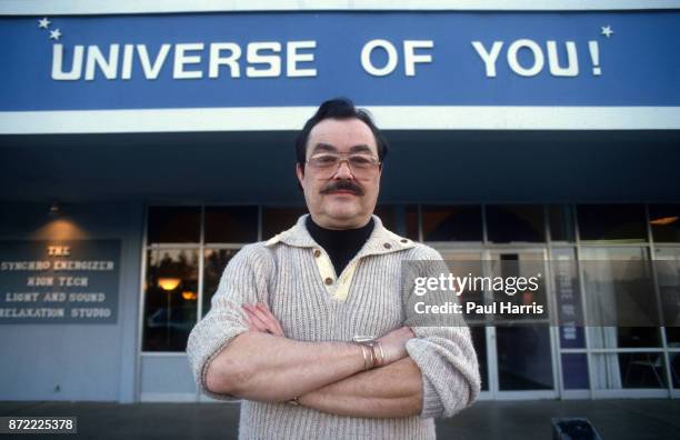 Randy Adamadama's Universe of You, An exercise gym for the brain in Sausalito .They look like hapless subjects in a mad scientist's research project....