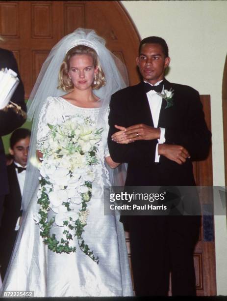Elisabeth Murdoch daughter of Rupert Murdoch marries Elkin Pianim, the son of a Ghanaian politician on September 10 Century City, Los Angeles,...