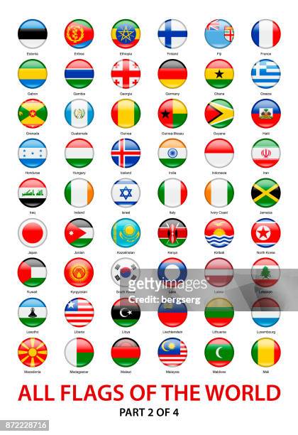  Ilustraciones de Banderas Paises - Getty Images