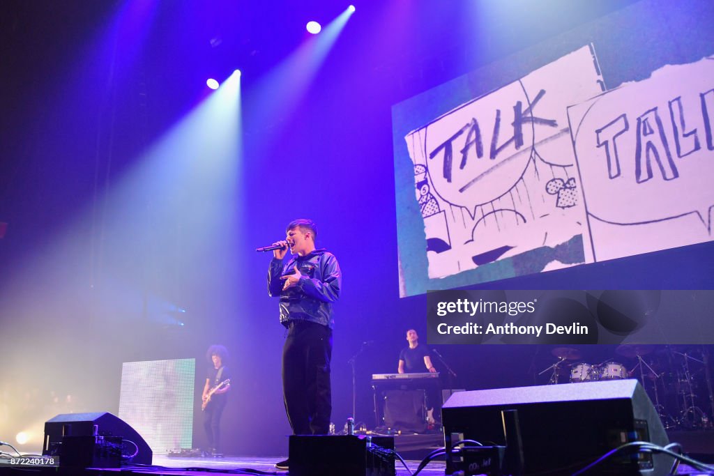 Key 03 Louis Tomlinson performs on stage during Key 103 Live held at the ...