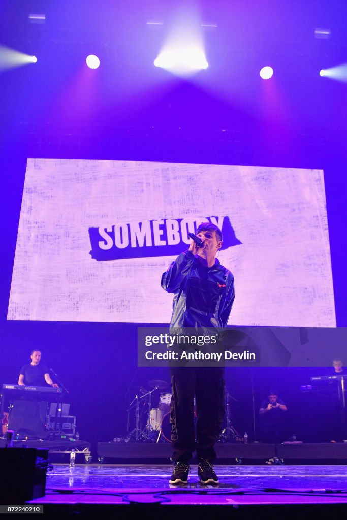 Key 03 Louis Tomlinson performs on stage during Key 103 Live held at the ...