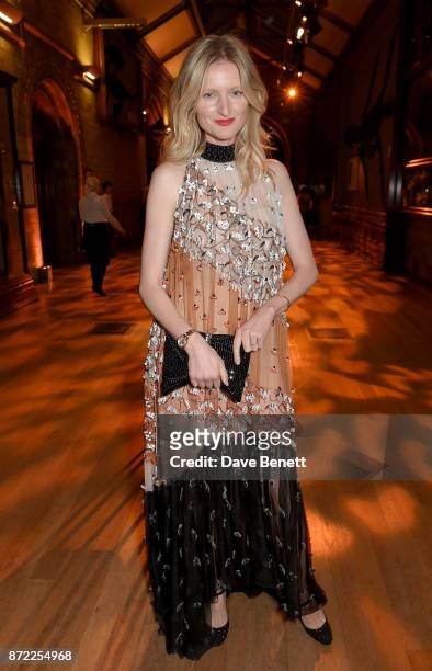Candice Lake attends the DKMS: Big Love Gala at The Natural History Museum on November 9, 2017 in London, England.