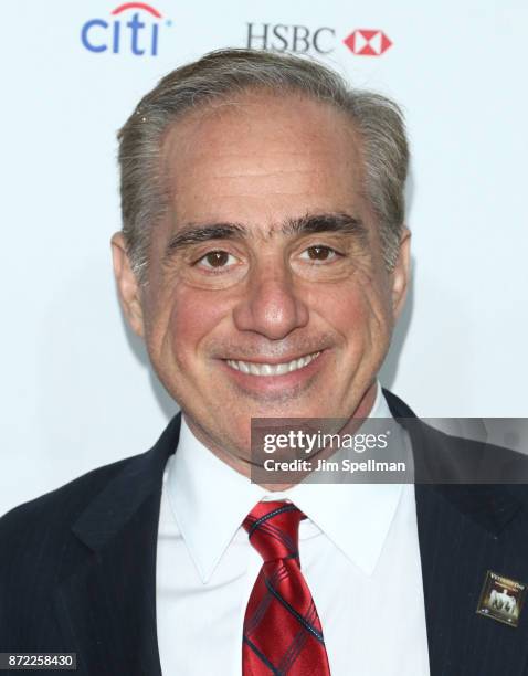 Secretary of veterans affairs Dr. David Shulkin attends the 11th Annual Stand Up for Heroes at The Theater at Madison Square Garden on November 7,...