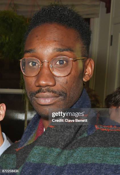 Nathan Stewart-Jarrett attends the launch of the MR PORTER own label, Mr P, on November 9, 2017 in London, England.