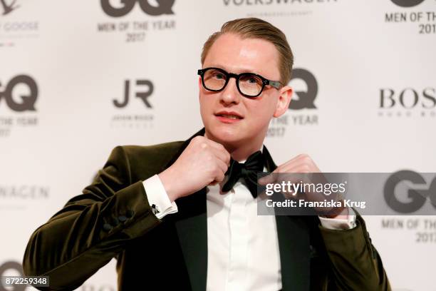 Jan-Henrik M. Scheper-Stuke arrives for the GQ Men of the year Award 2017 at Komische Oper on November 9, 2017 in Berlin, Germany.