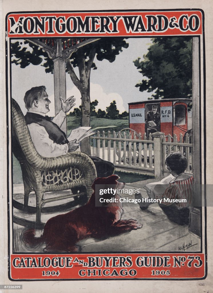 Cover for Montgomery Ward & Company's 1904 mail order catalogue and