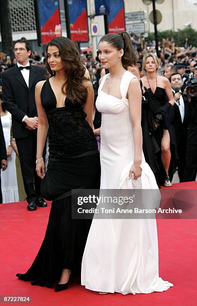 Aishwarya Rai and Laetitia Casta