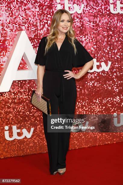 Michelle Hardwick arriving at the ITV Gala held at the London Palladium on November 9, 2017 in London, England.