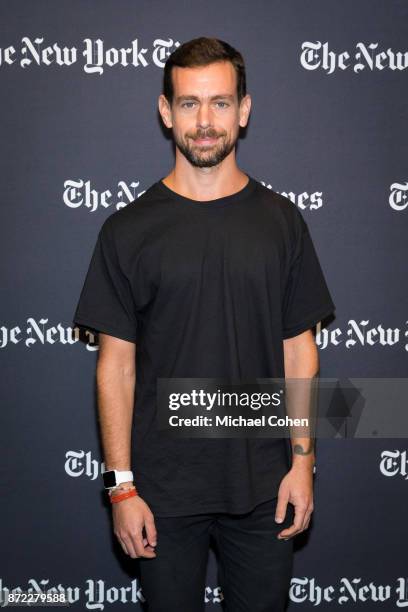 Jack Dorsey attends The New York Times 2017 DealBook Conference at Jazz at Lincoln Center on November 9, 2017 in New York City.
